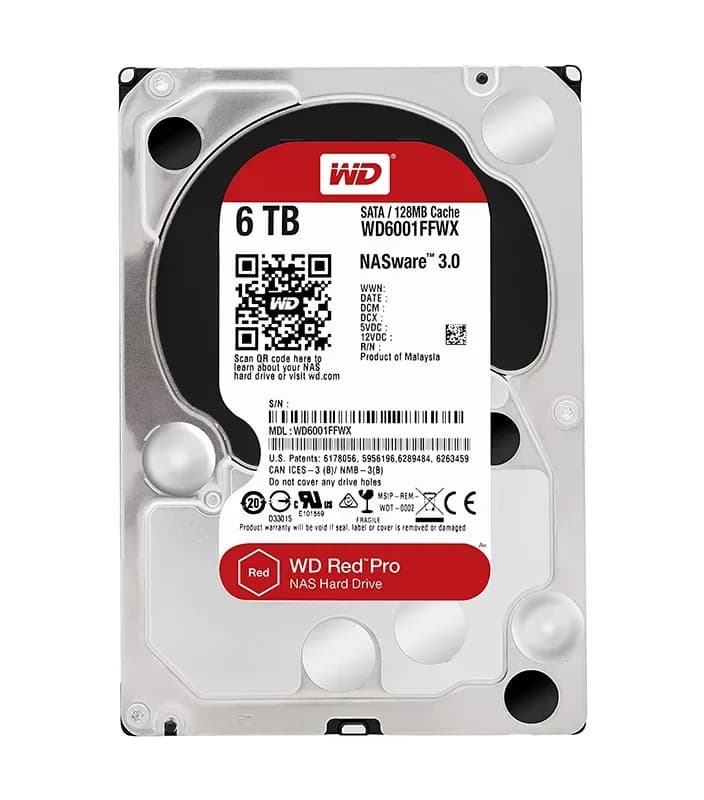 Western Digital WD6001FFWX 6TB 6Gb/s SATA