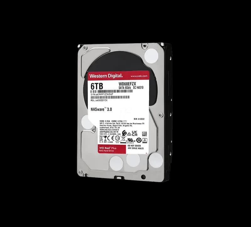 Western Digital WD60EFZX 6TB 6Gb/s SATA