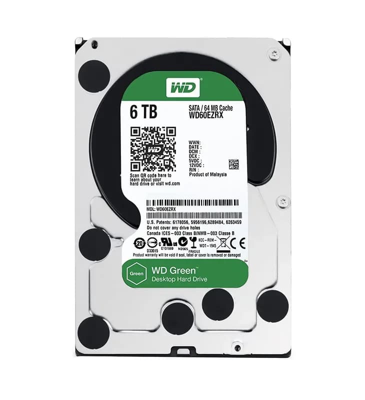 Western Digital WD60EZRX 6TB 6Gb/s SATA