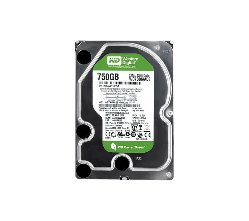 Western Digital WD7500AADS 750GB 3Gb/s SATA