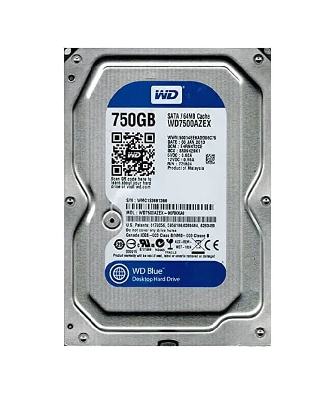 Western Digital WD7500AZEX 750GB 6Gb/s SATA