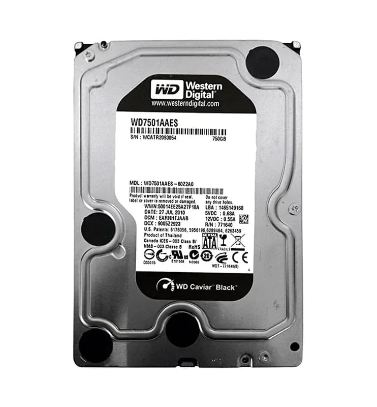 Western Digital WD7501AAES 750GB 3Gb/s SATA