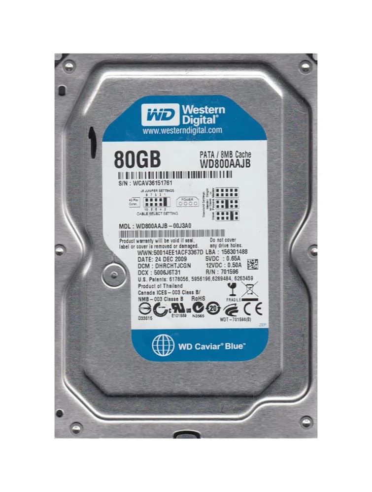 Western Digital WD800AAJB 80GB