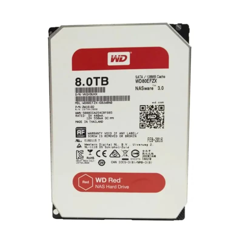 Western Digital WD80EFZX 8TB 6Gb/s SATA