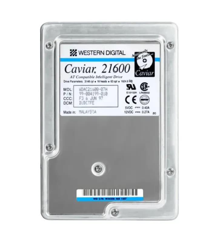 Western Digital WDAC21600 1.6GB IDE Ultra ATA/33 (ATA-4)