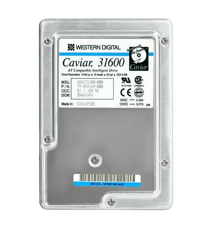 Western Digital WDAC31600 1.6GB