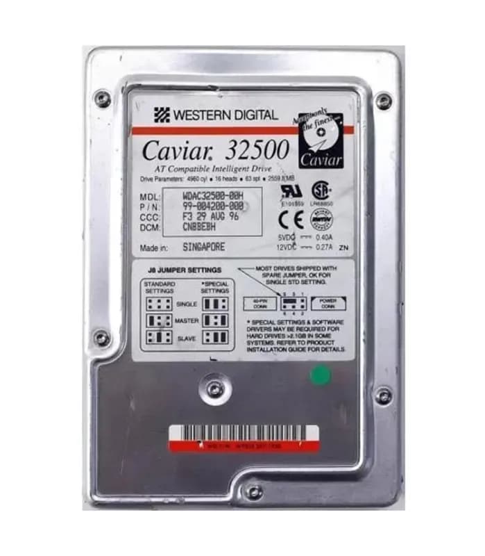 Western Digital WDAC32500 2.5GB