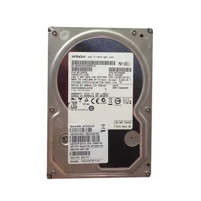 NetApp X299A-R5 2TB 3Gb/s SATA