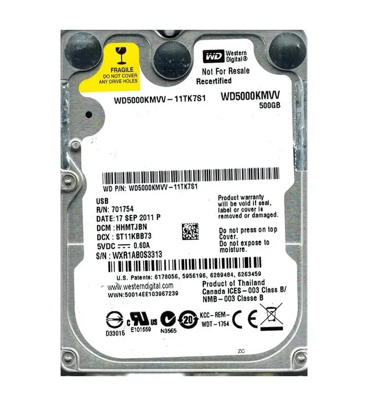 Western Digital WD5000KMVV 500GB