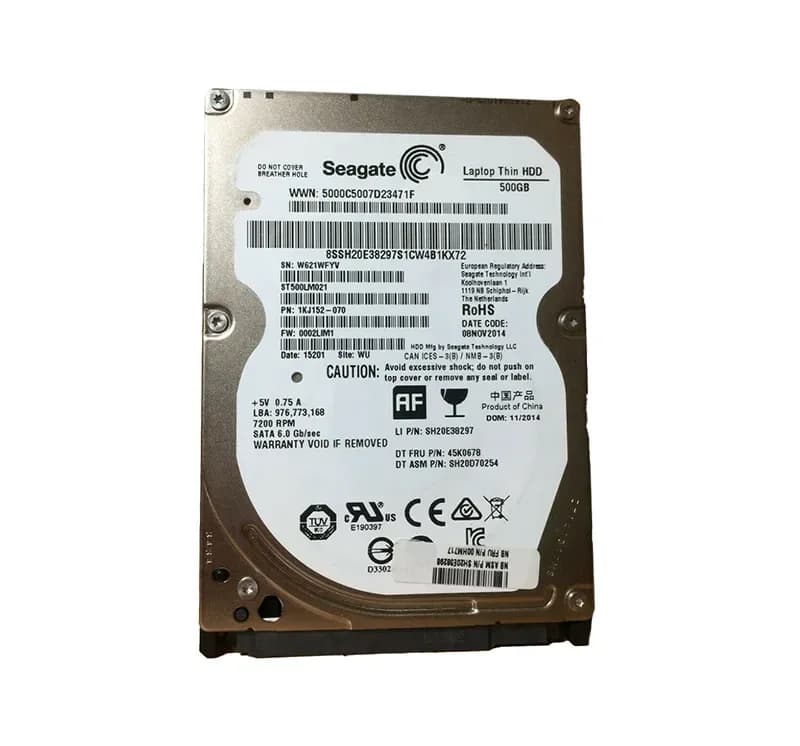 Lenovo 00HM717 500GB 6Gb/s SATA