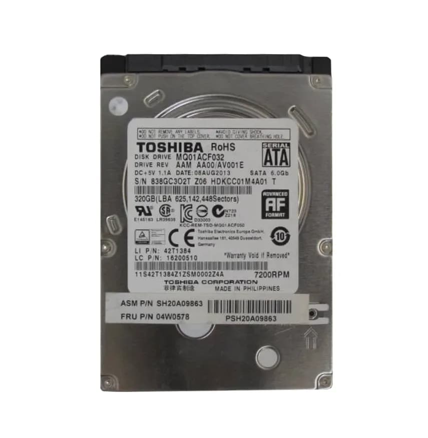 Lenovo 04W0578 320GB 6Gb/s SATA