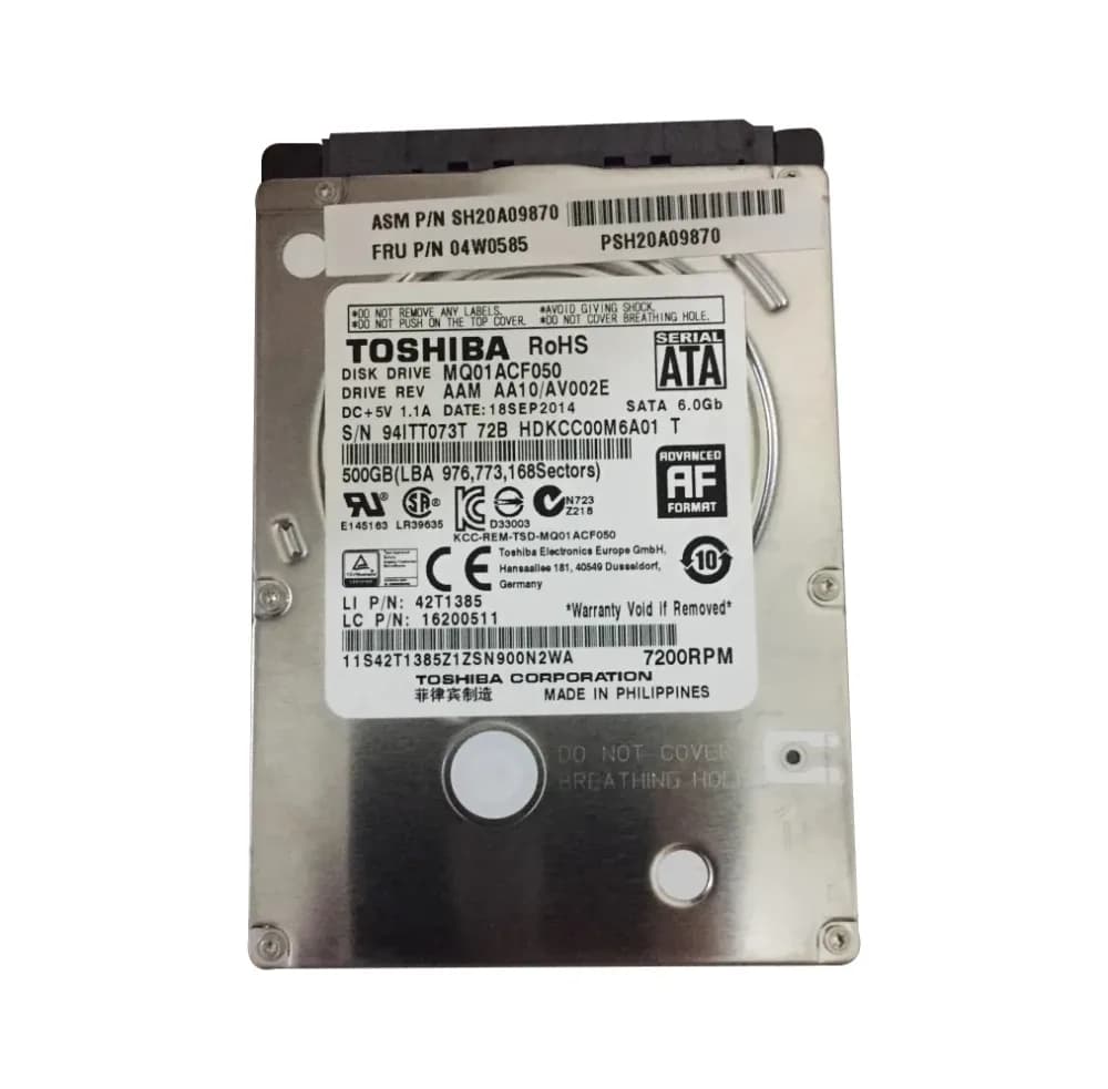 Lenovo 04W0585 500GB 6Gb/s SATA