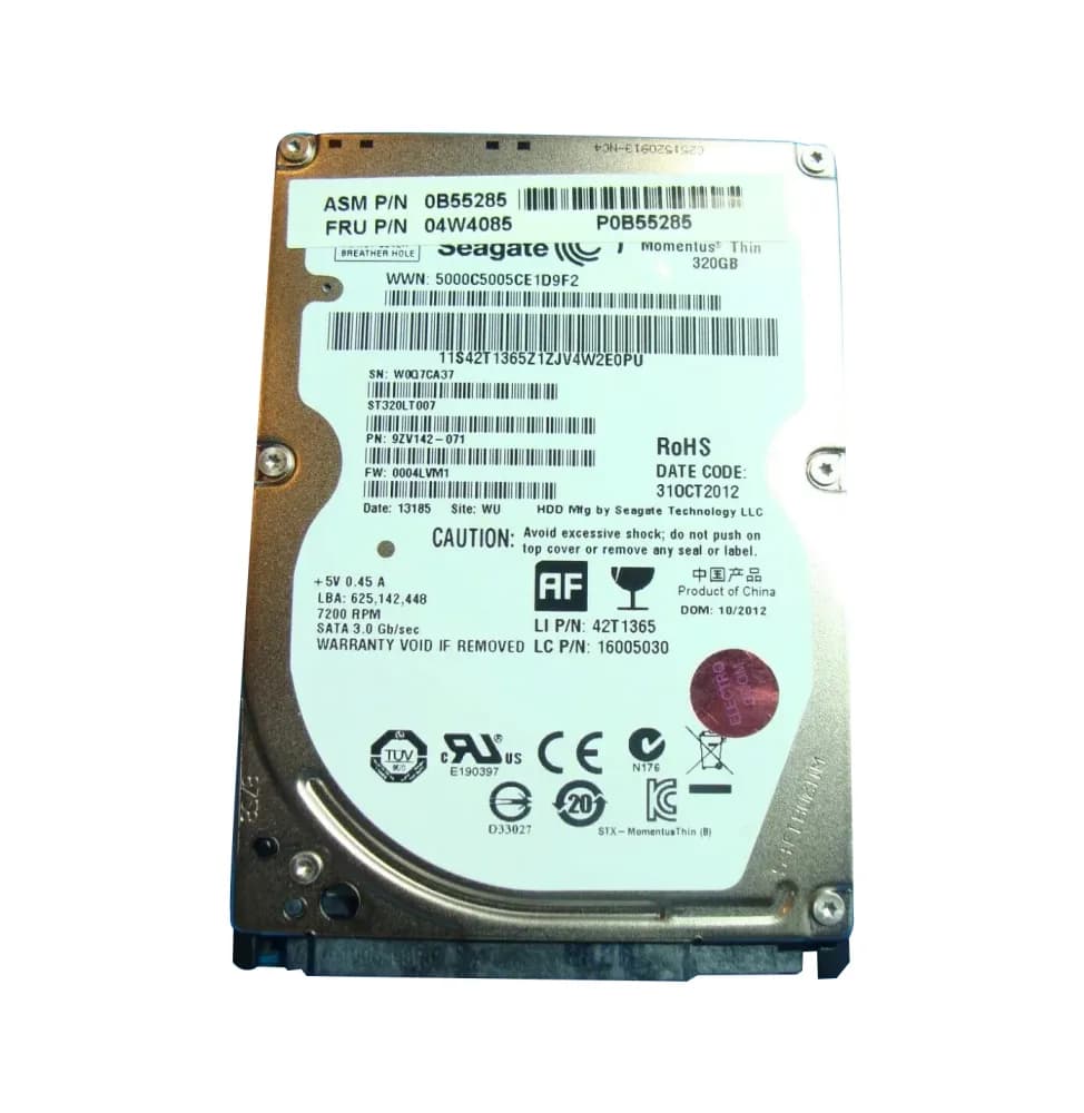 Lenovo 04W4085 320GB 3Gb/s SATA