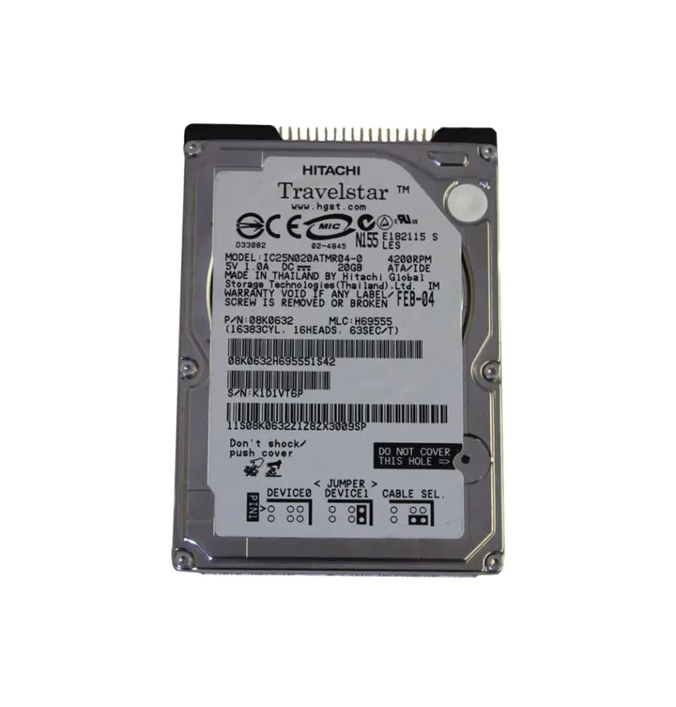 IBM 08K0632 20GB IDE Ultra ATA/100 (ATA-6)