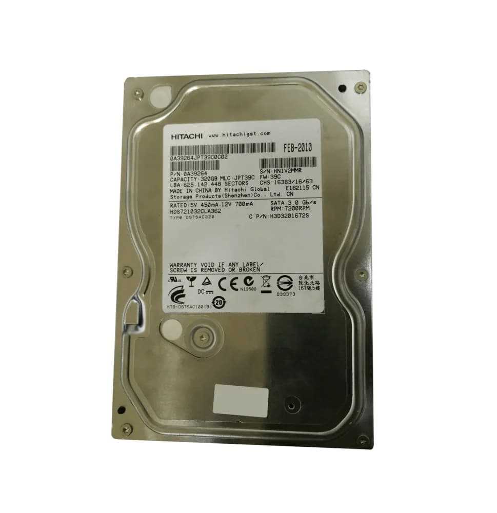 HGST 0A39264 320GB 3Gb/s SATA
