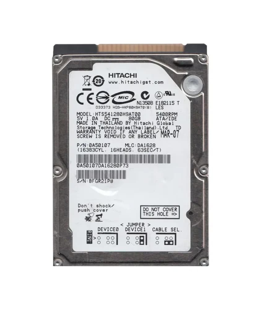 Hitachi 0A50107 80GB IDE Ultra ATA/100 (ATA-6)