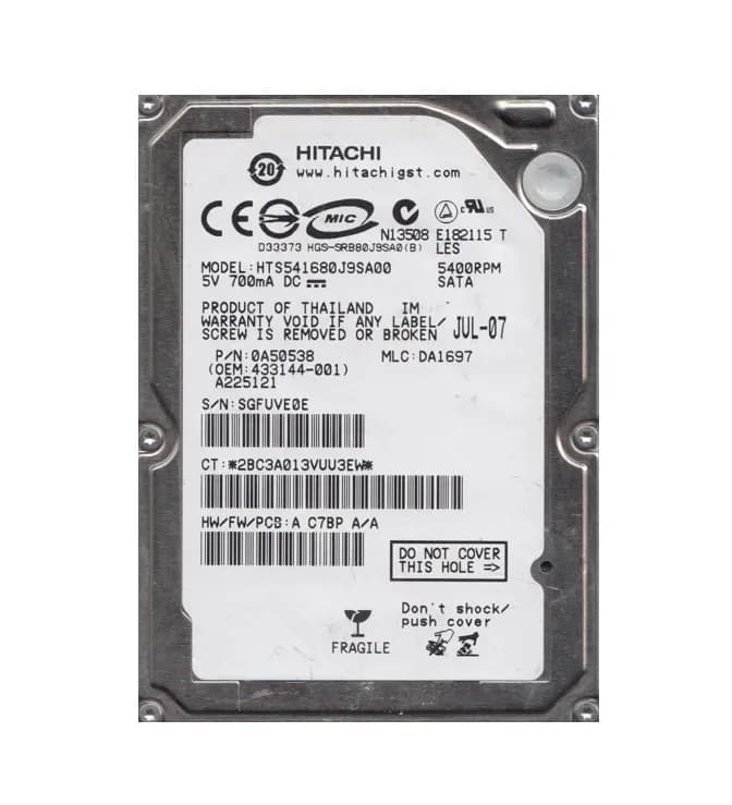 Hitachi 0A50538 80GB 1.5Gb/s SATA