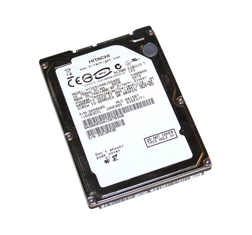 Hitachi 0A50685 80GB 1.5Gb/s SATA