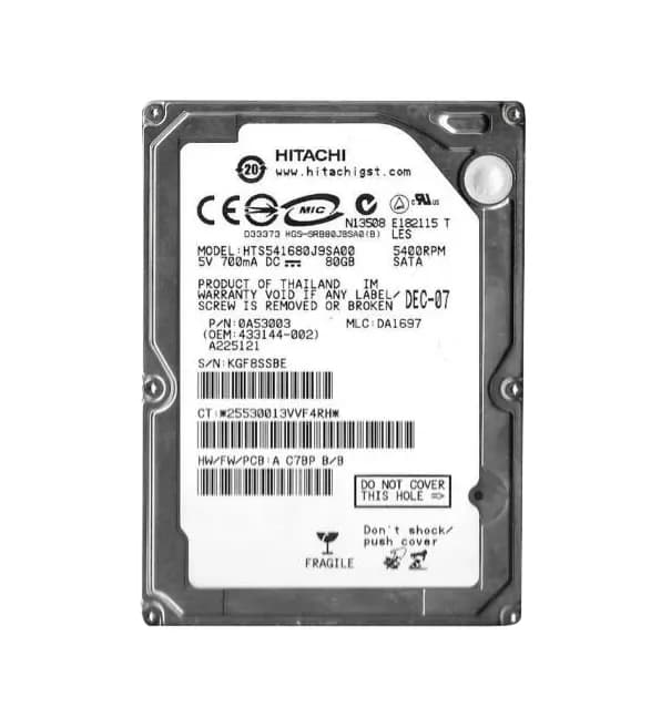 Hitachi 0A53003 80GB 1.5Gb/s SATA