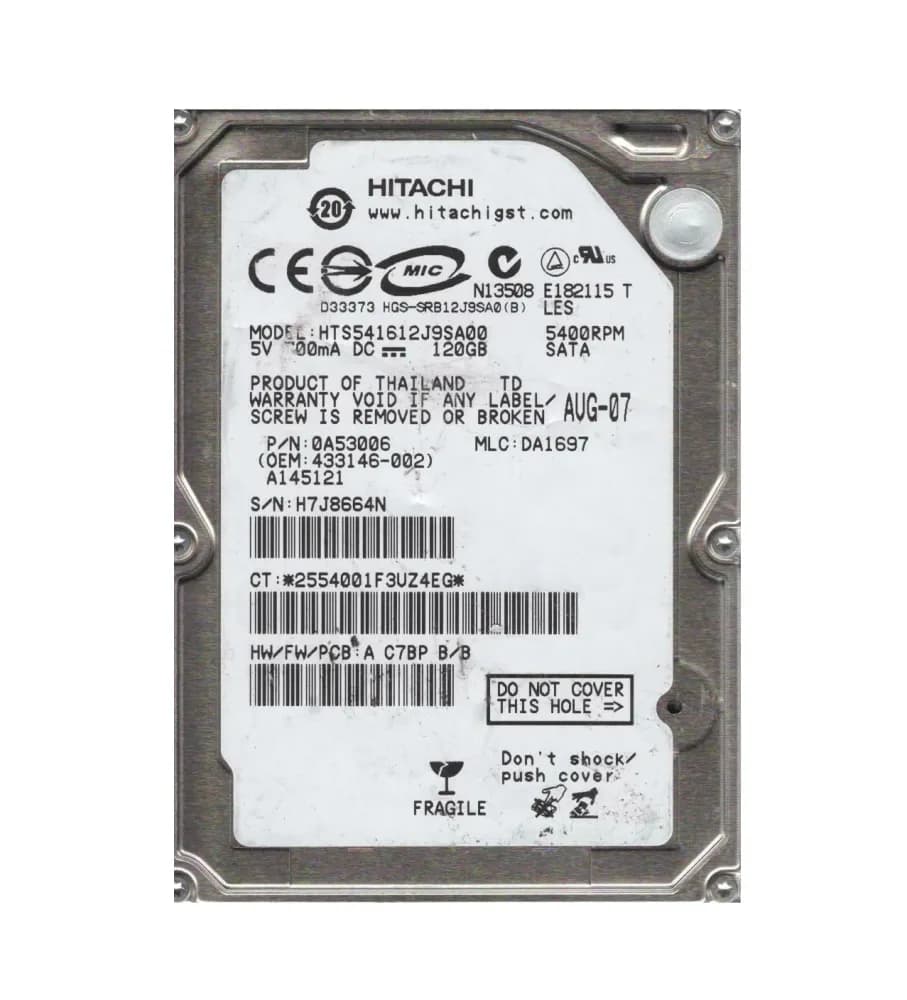 Hitachi 0A53006 120GB 1.5Gb/s SATA