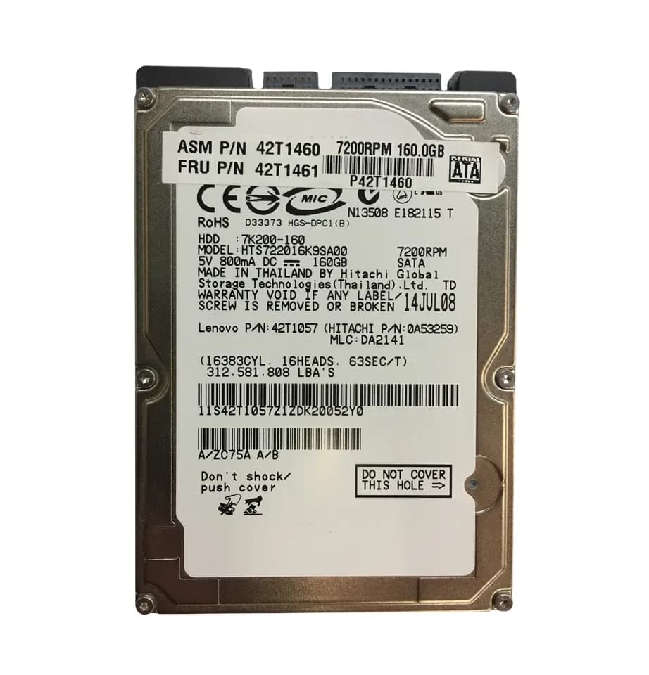 Hitachi 0A53259 160GB 1.5Gb/s SATA