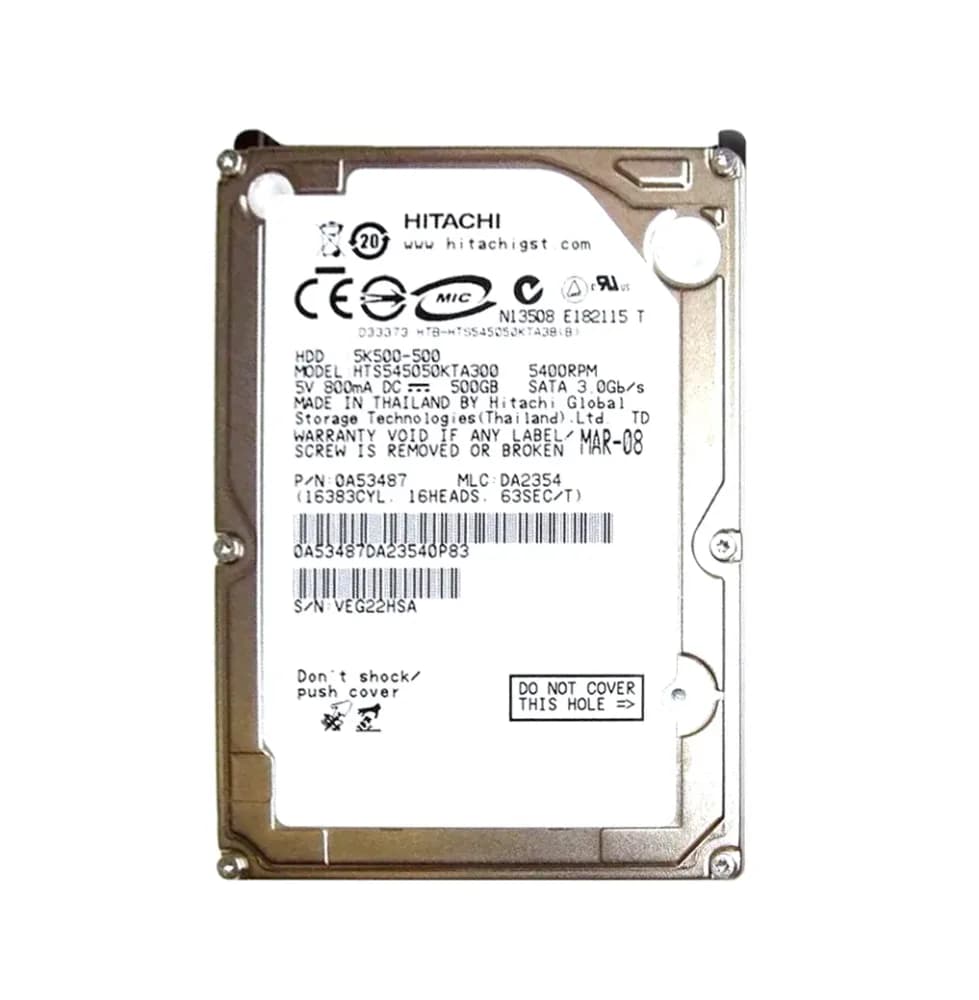 Hitachi 0A53487 500GB 3Gb/s SATA