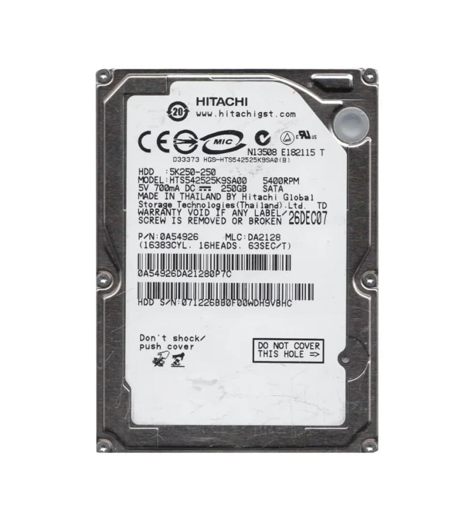 Hitachi 0A54926 250GB 1.5Gb/s SATA