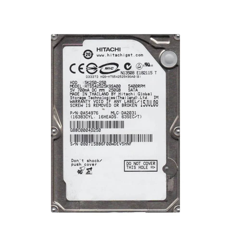 Hitachi 0A54976 250GB 1.5Gb/s SATA