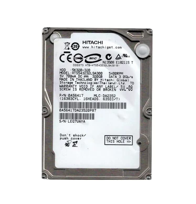 Hitachi 0A56417 320GB 3Gb/s SATA