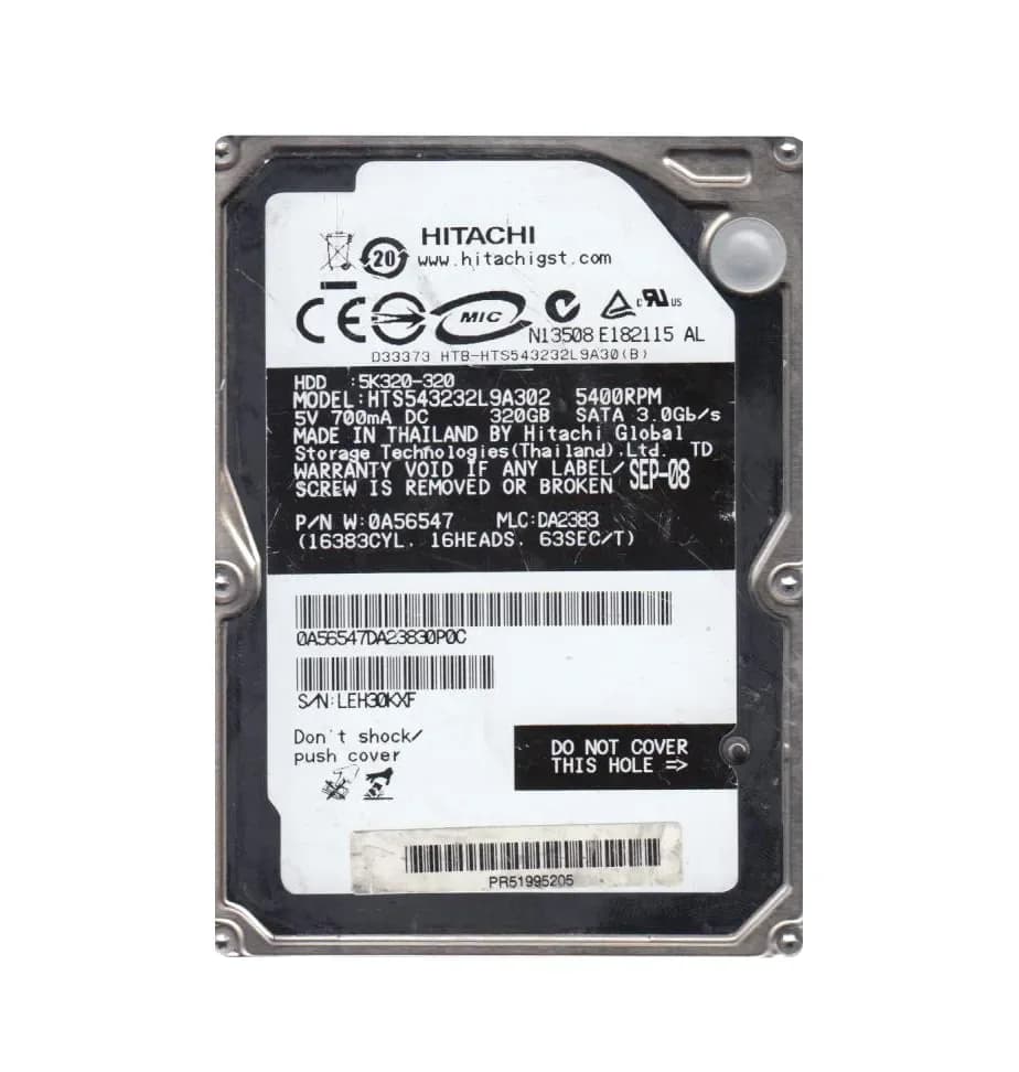 Hitachi 0A56547 320GB 3Gb/s SATA