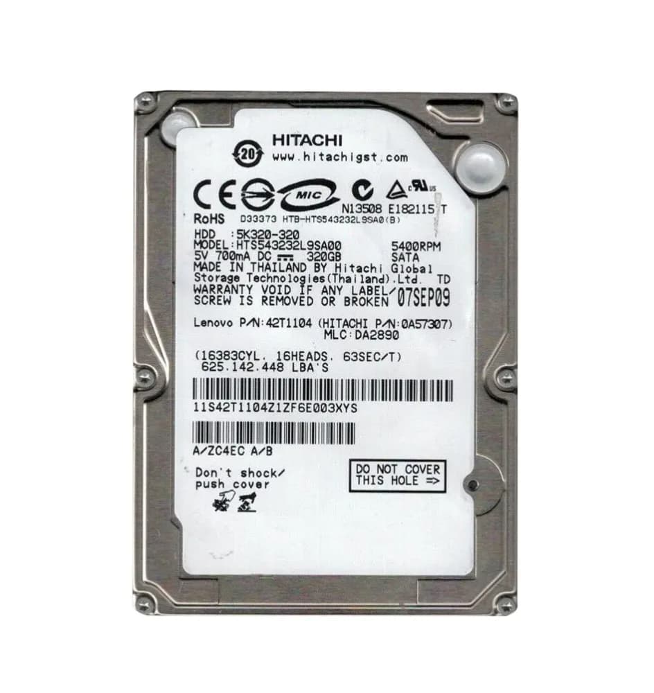 Hitachi 0A57307 320GB 1.5Gb/s SATA