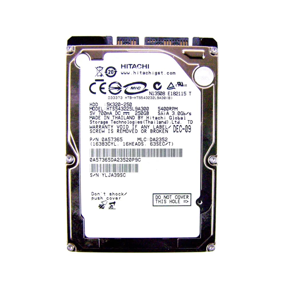 Hitachi 0A57365 250GB 3Gb/s SATA