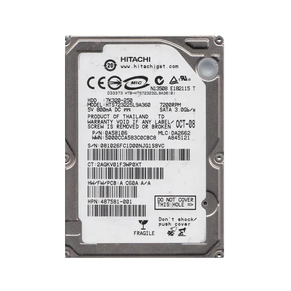 Hitachi 0A58106 250GB 3Gb/s SATA