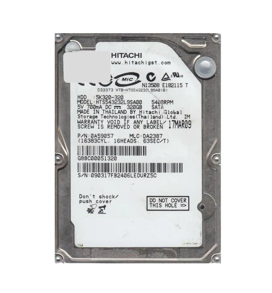 Hitachi 0A59057 320GB 1.5Gb/s SATA