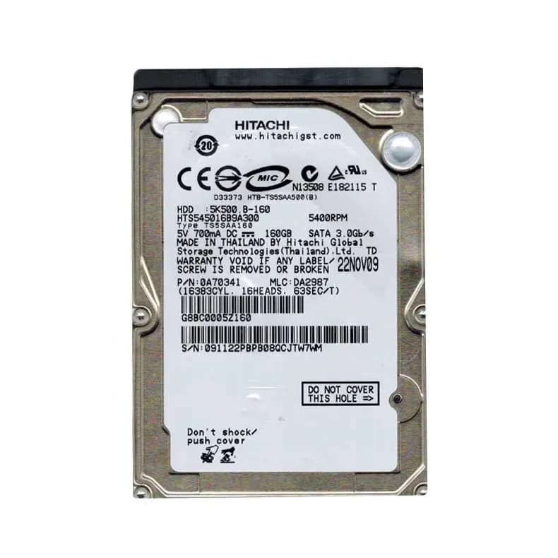 Hitachi 0A70341 160GB 3Gb/s SATA