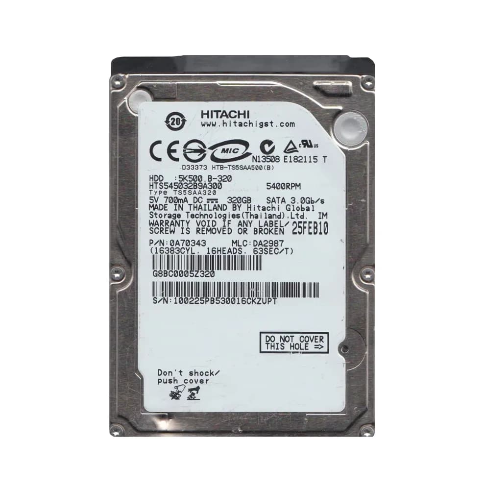 Hitachi 0A70343 320GB 3Gb/s SATA