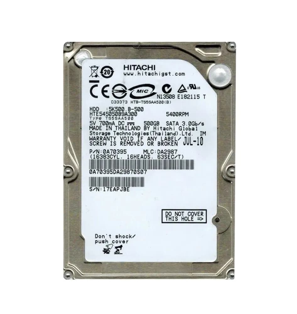 Hitachi 0A70395 500GB 3Gb/s SATA