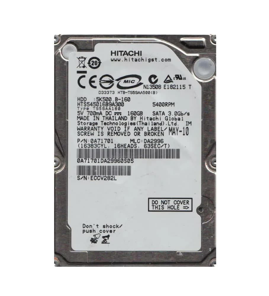 Hitachi 0A71701 160GB 3Gb/s SATA