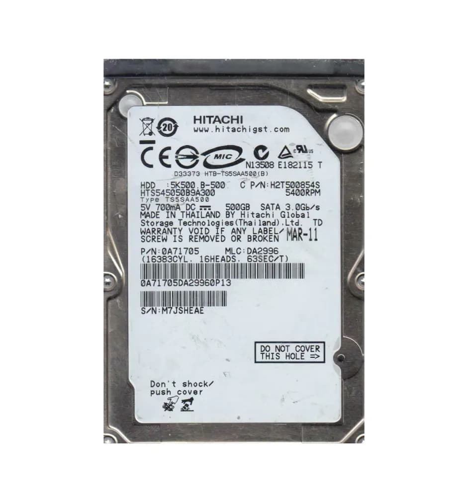 Hitachi 0A71705 500GB 3Gb/s SATA