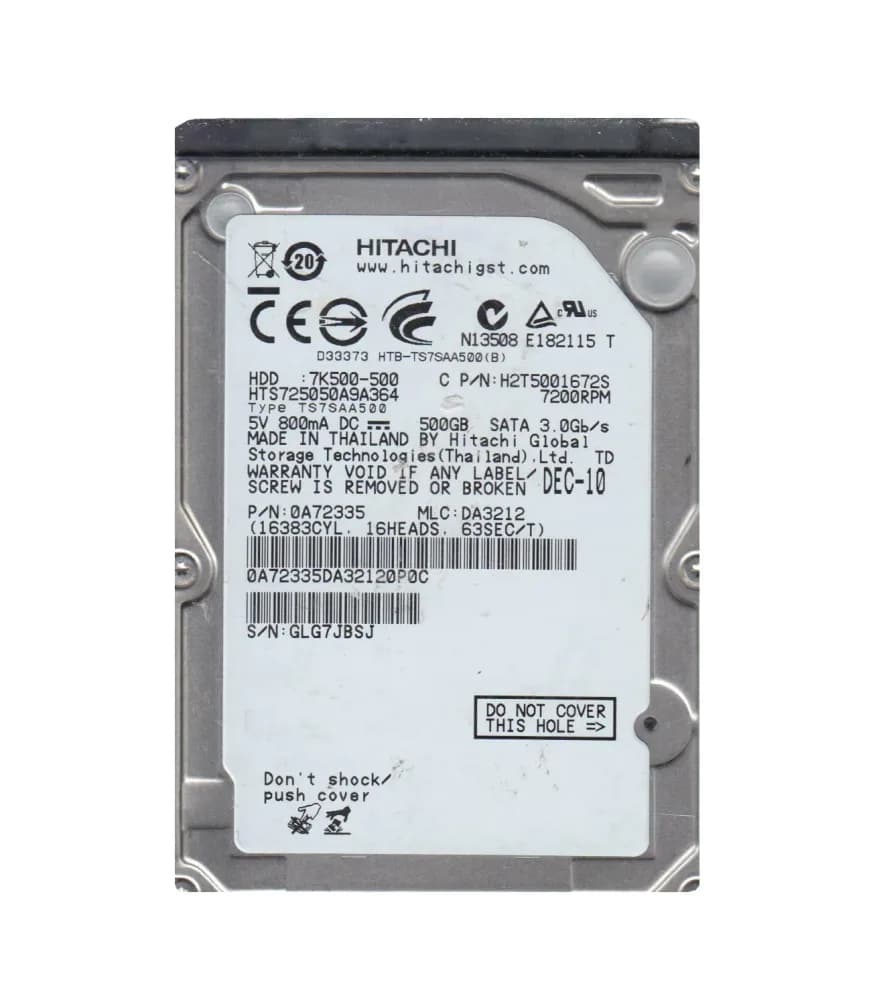Hitachi 0A72335 500GB 3Gb/s SATA