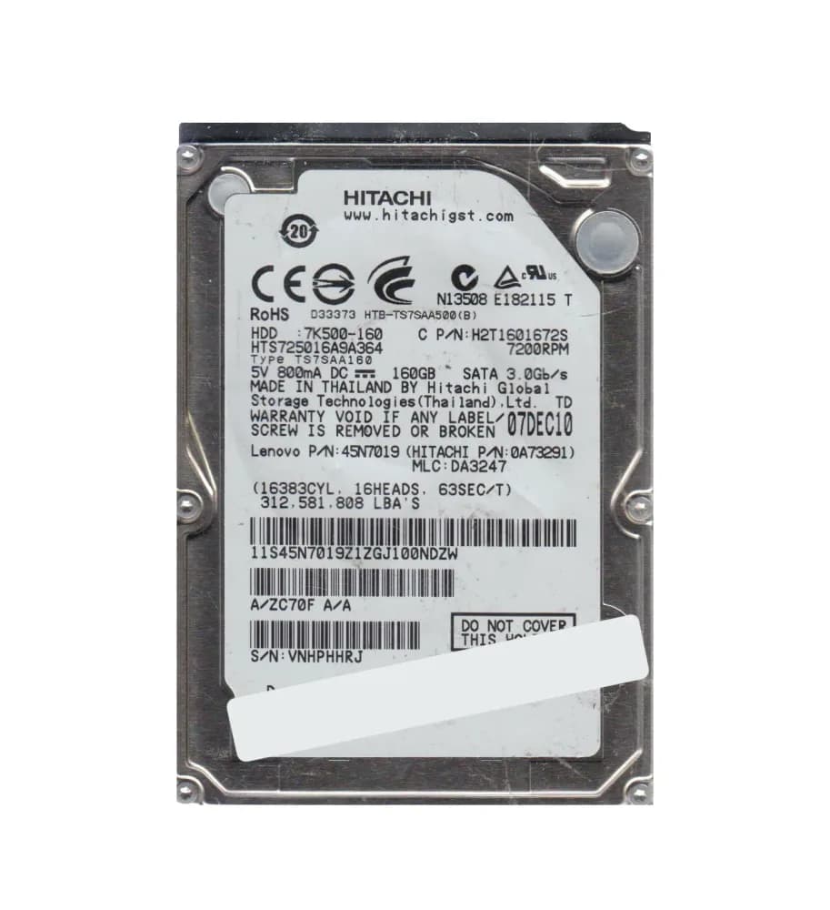 Hitachi 0A73291 160GB 3Gb/s SATA