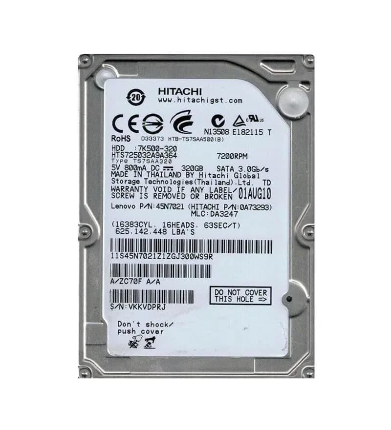 Hitachi 0A73293 320GB 3Gb/s SATA