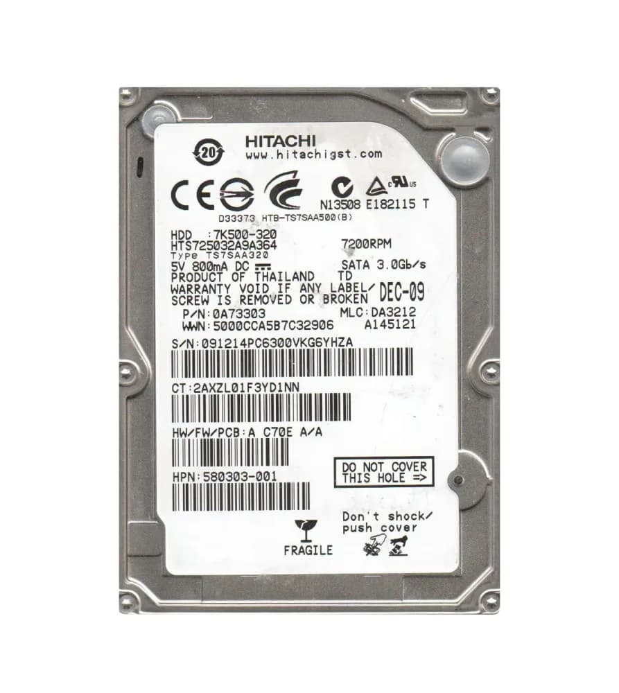 Hitachi 0A73303 320GB 3Gb/s SATA