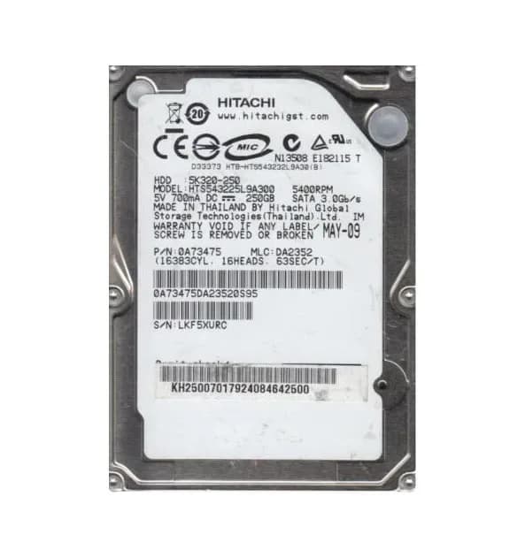 Hitachi 0A73475 250GB 3Gb/s SATA