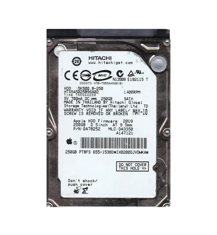 Hitachi 0A78252 250GB 1.5Gb/s SATA