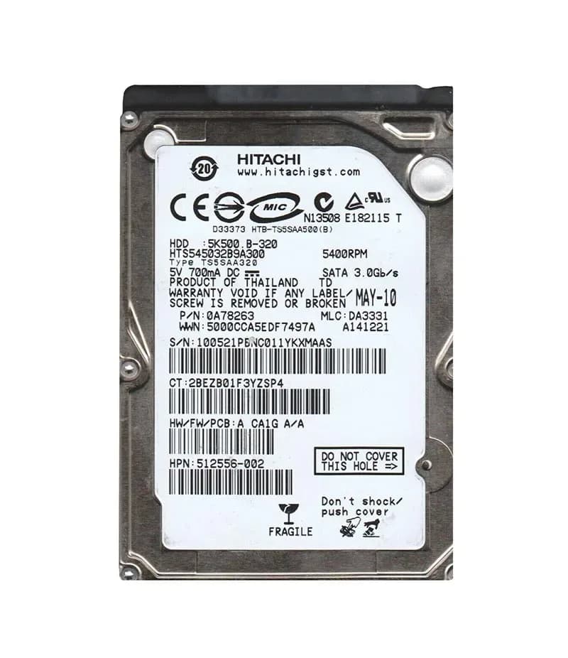 Hitachi 0A78263 320GB 3Gb/s SATA