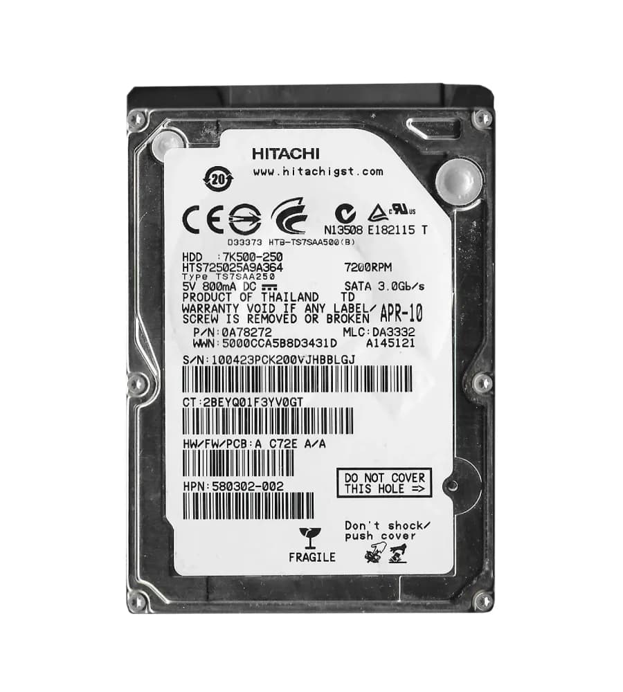 Hitachi 0A78272 250GB 3Gb/s SATA