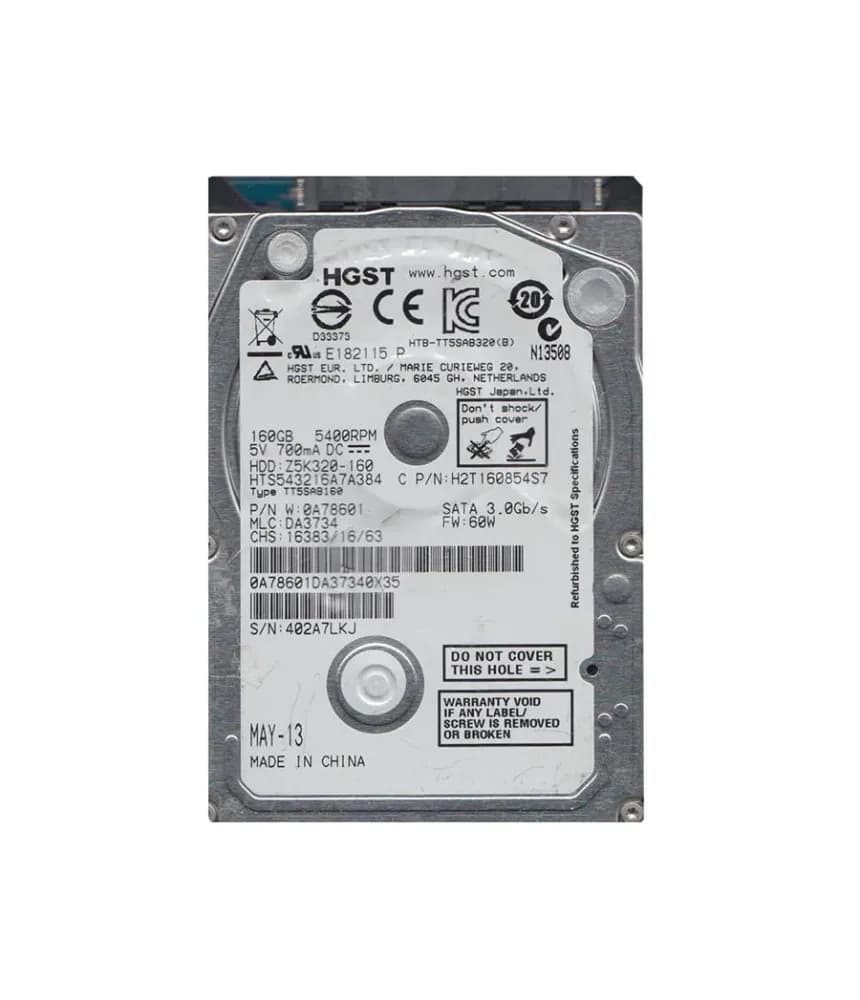 HGST 0A78601 160GB 3Gb/s SATA
