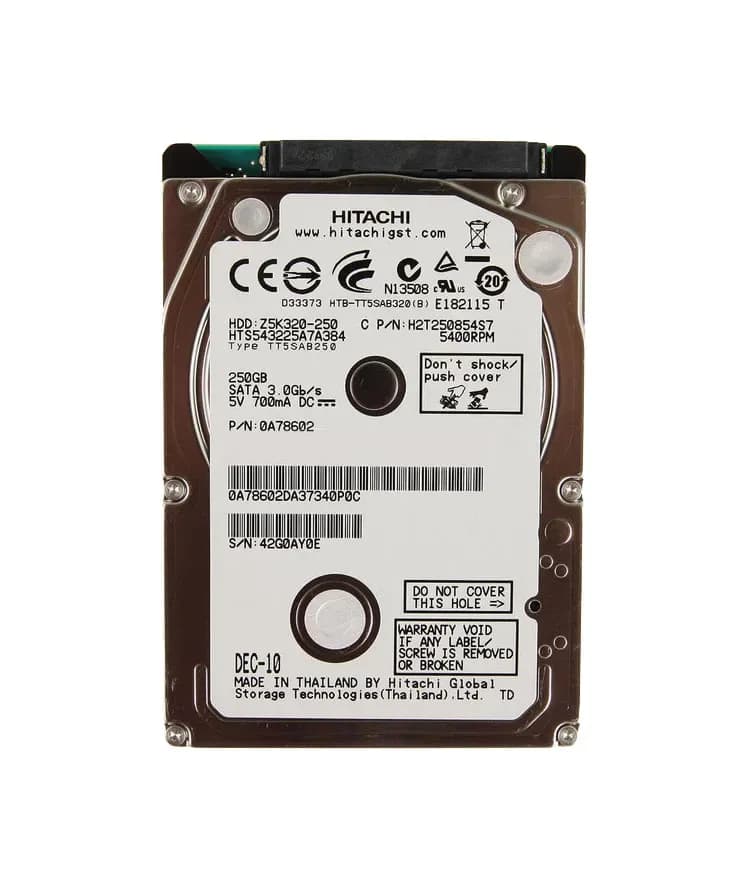 HGST 0A78602 250GB 3Gb/s SATA