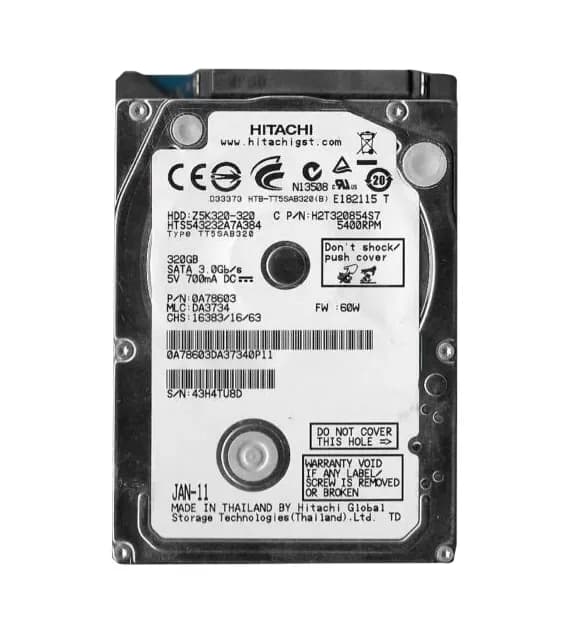 Hitachi 0A78603 320GB 3Gb/s SATA